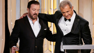 Ricky Gervais volunteers Ricky Gervais to host the Oscars, now that there's an opening<em></em>